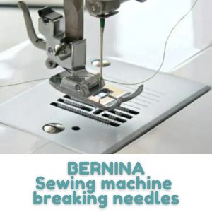 BERNINA Sewing machine breaking needles