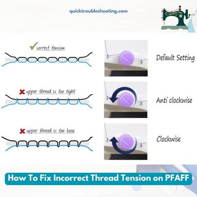 How To Fix Incorrect Thread Tension on PFAFF