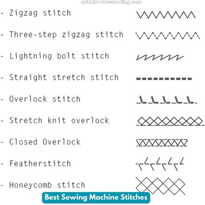 Best Sewing Machine Stitches
