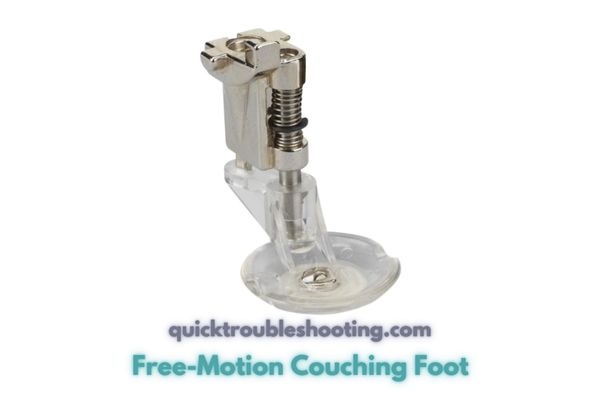 Free Motion Couching Foot