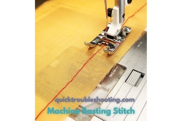 How to Use Machine Basting Stitch