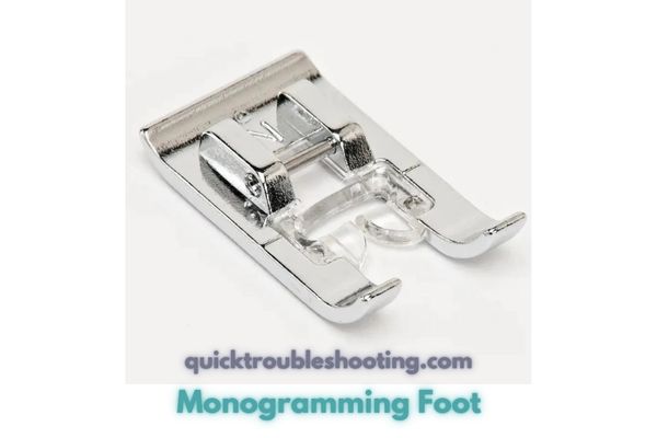 Monogramming Foot