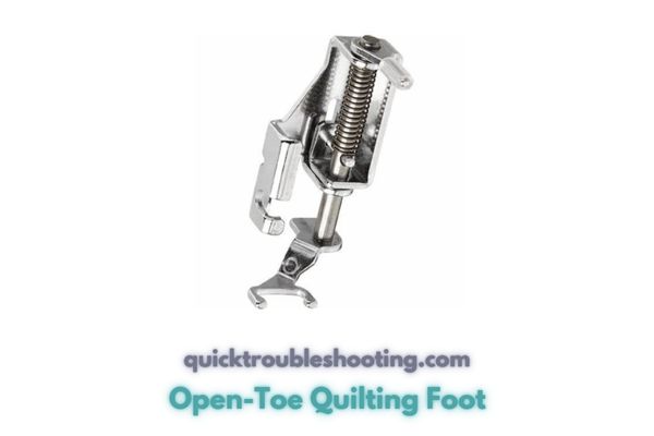 Open Toe Quilting Foot