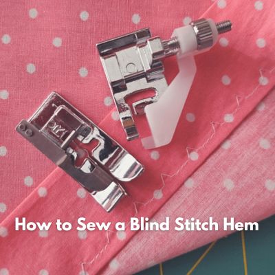 How To Sew A Blind Stitch Hem (with Pictures)