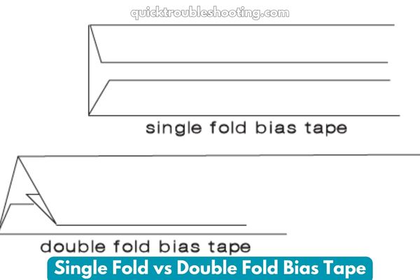 Single Fold vs Double Fold Bias Tape
